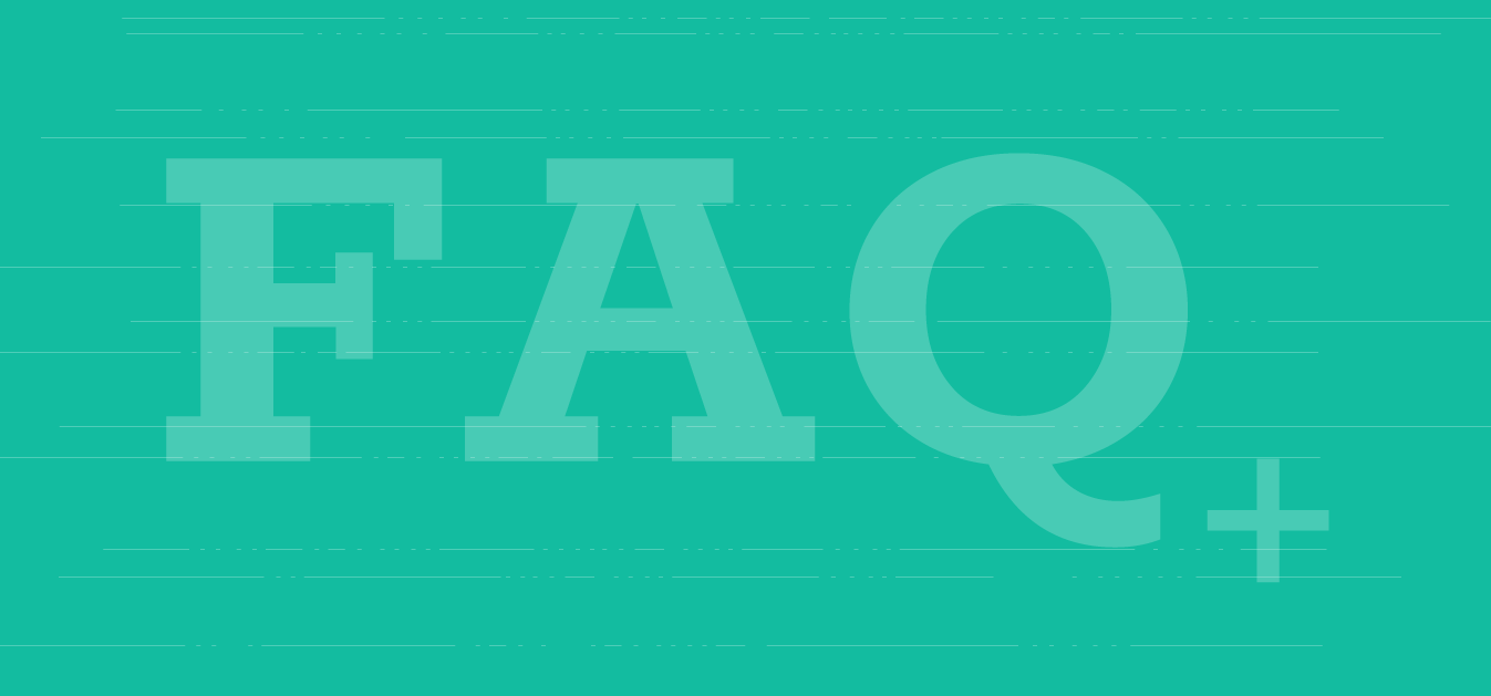 faq graphic green